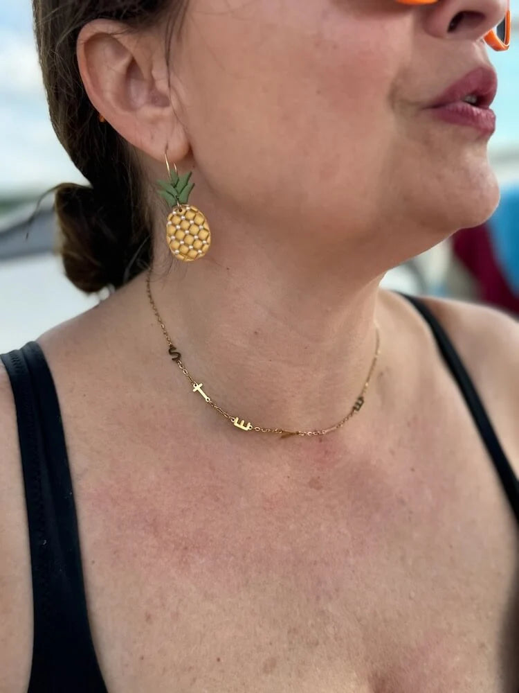 Foto di Martina con la collana